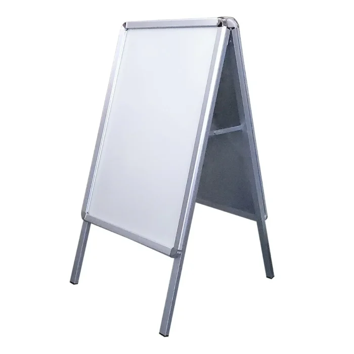 A-Frame Aluminum Whiteboard and Sign Holder