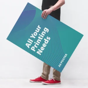 A0 Poster Printing on Premium 300gsm Cardstock