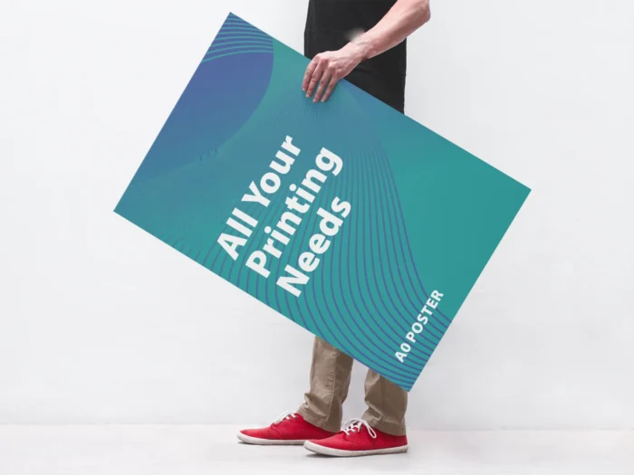 A0 Poster Printing on Premium 300gsm Cardstock