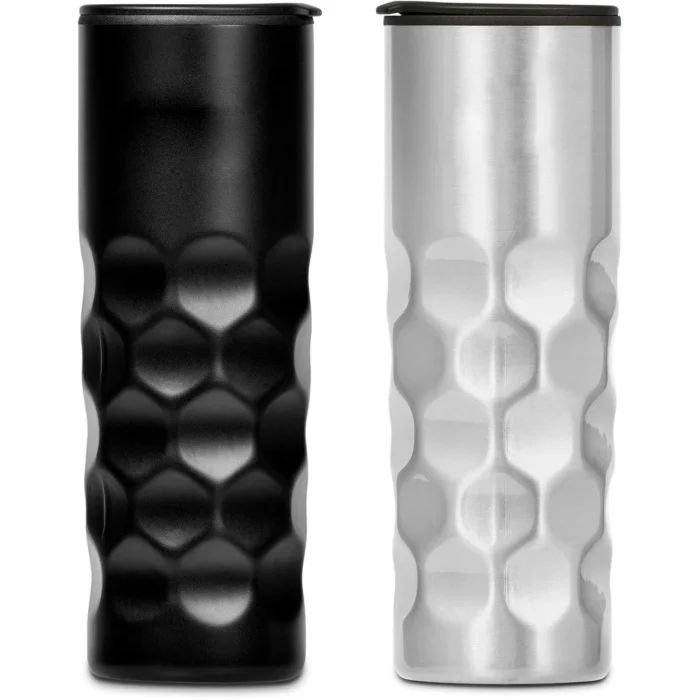 Serendipio Meteor Stainless Steel & Plastic Double-Wall Tumbler - 450ml - Image 3